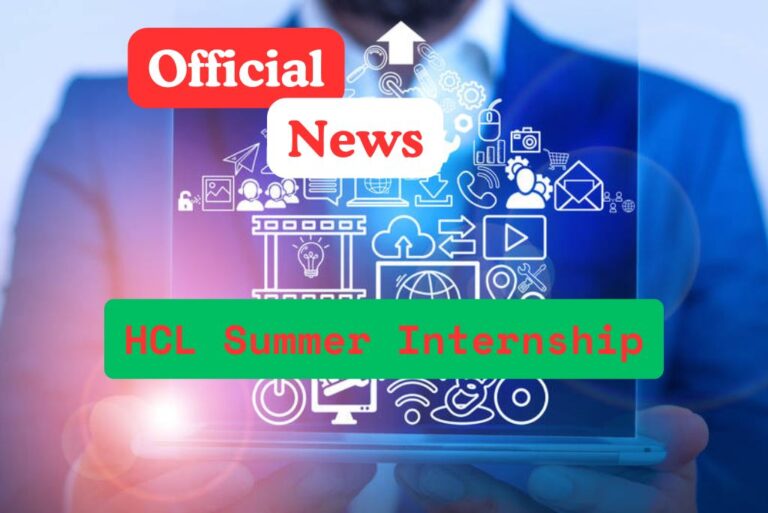 HCL Summer Internship