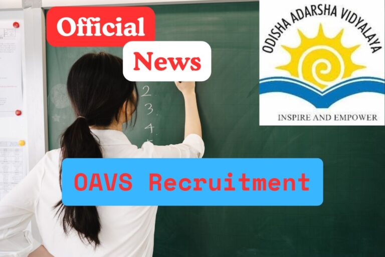 OAVS Recruitment