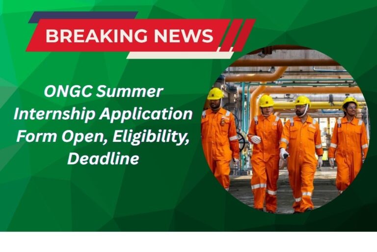 ONGC Summer Internship