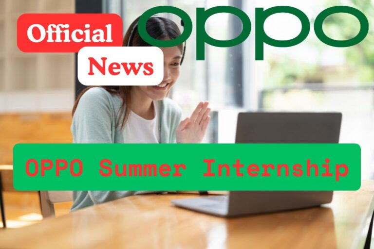 OPPO Summer Internship