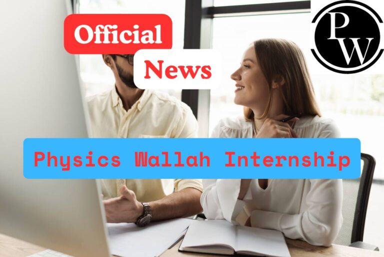 Physics Wallah Internship