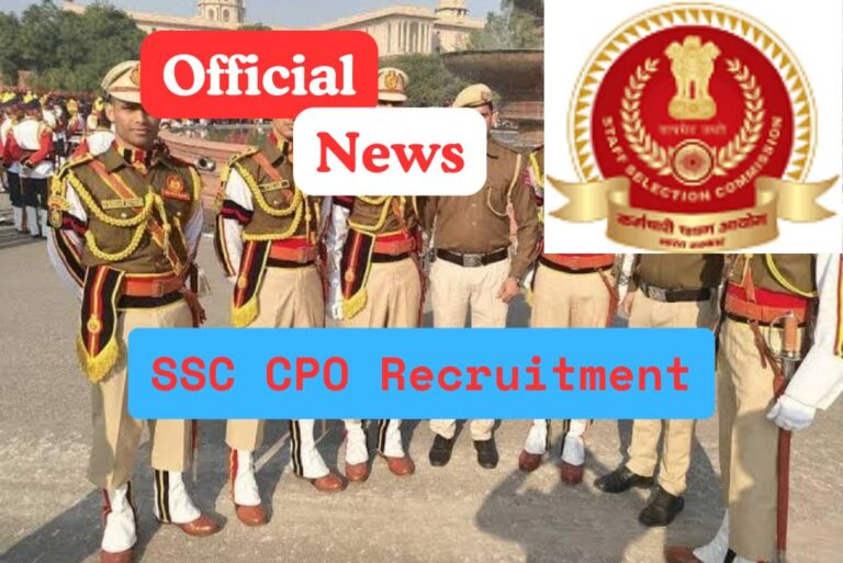 SSC CPO Recruitment