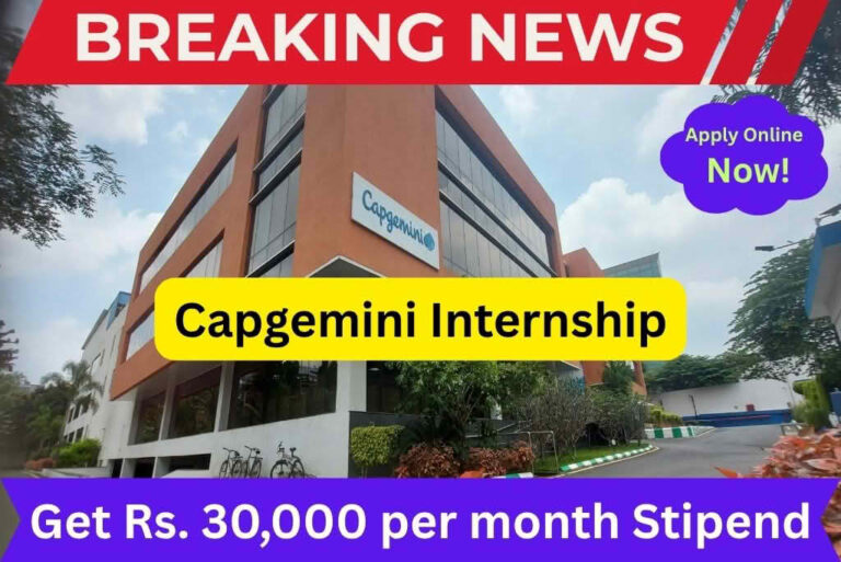 Capgemini Internship