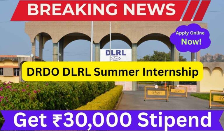 DRDO DLRL Summer Internship